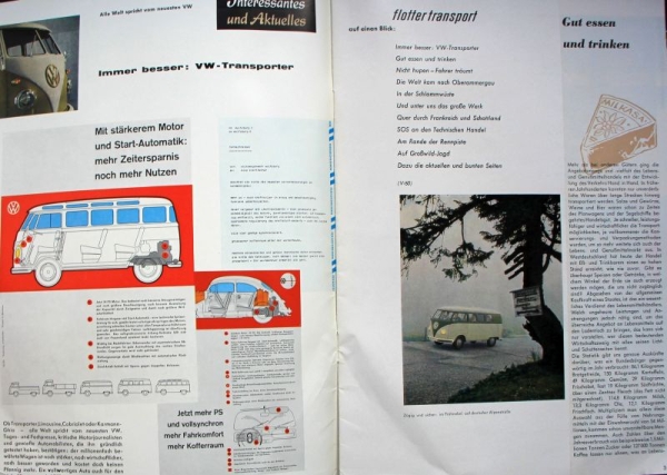 "Flotter Transport" Volkswagen Magazine 1960 (3287)